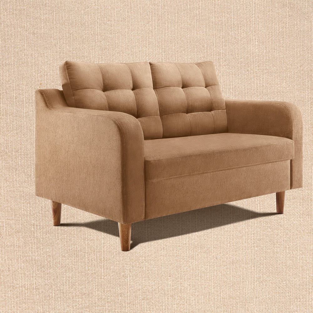 Ease Plus Beige Fabric 2 seater sofa - Image 3
