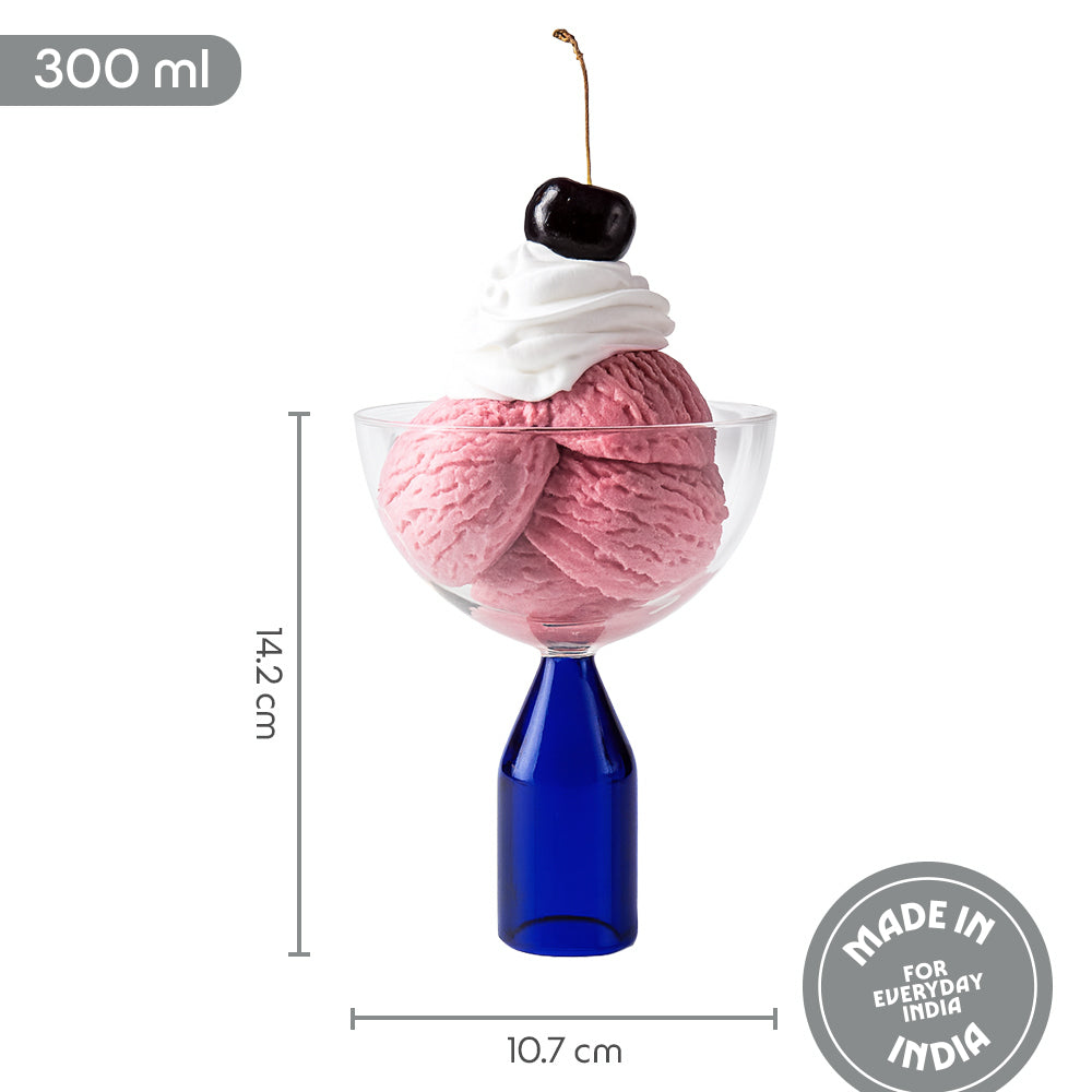 Kairo Ice Cream Bowls, Frost - Set of 2 - Image 3