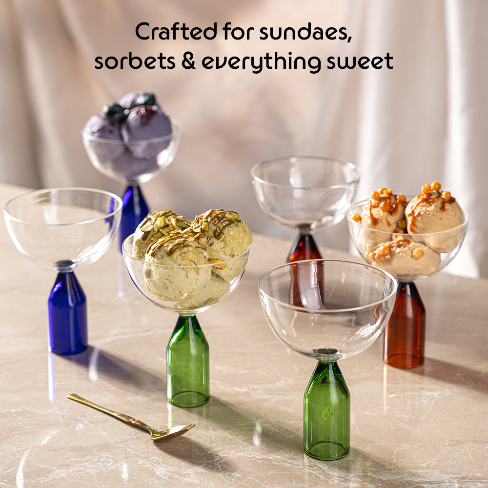 Kairo Ice Cream Bowls, Frost - Set of 2 - Image 8