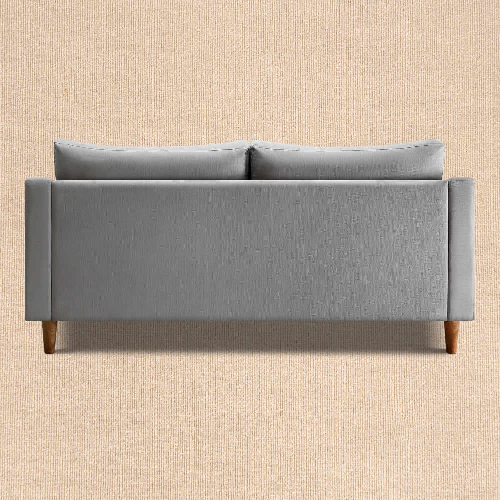 Ease Plus Grey Fabric 3 seater sofa - Image 5