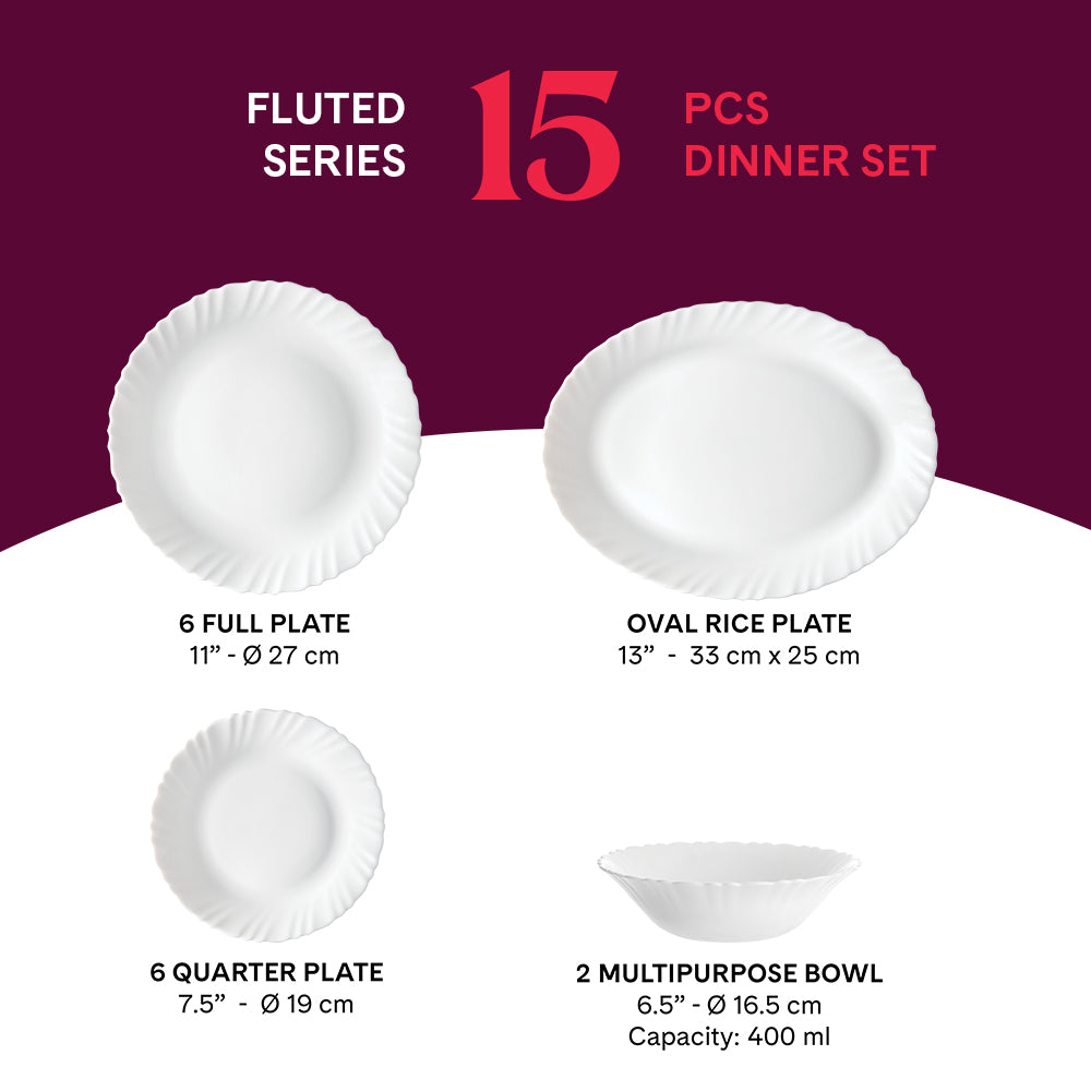 Larah Bellflower Dinner Set - Image 2