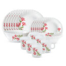 Larah Marina Peach Dinner Set 21 pc
