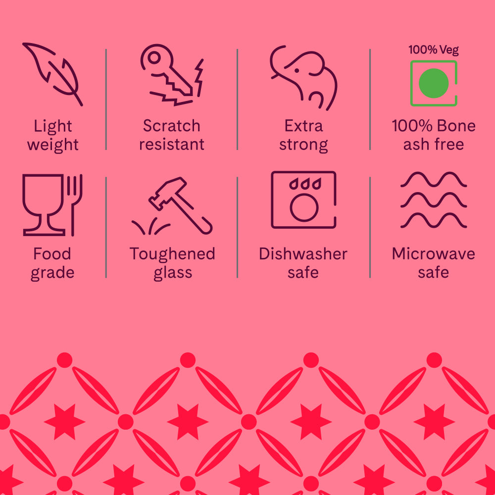 Larah Marina Blue Dinner Set 21 pc - Image 5