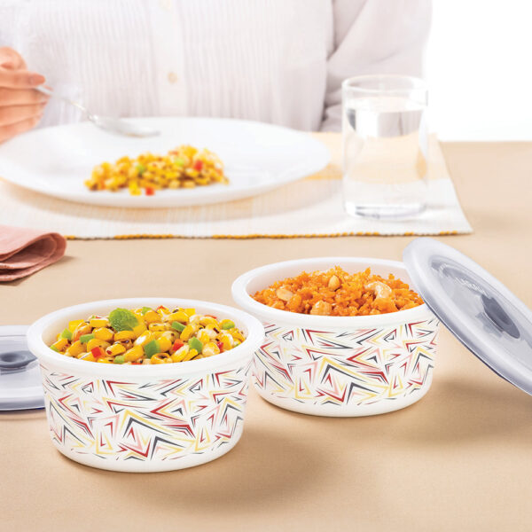 Larah Comet Storage Bowl Set, 400ml x 2