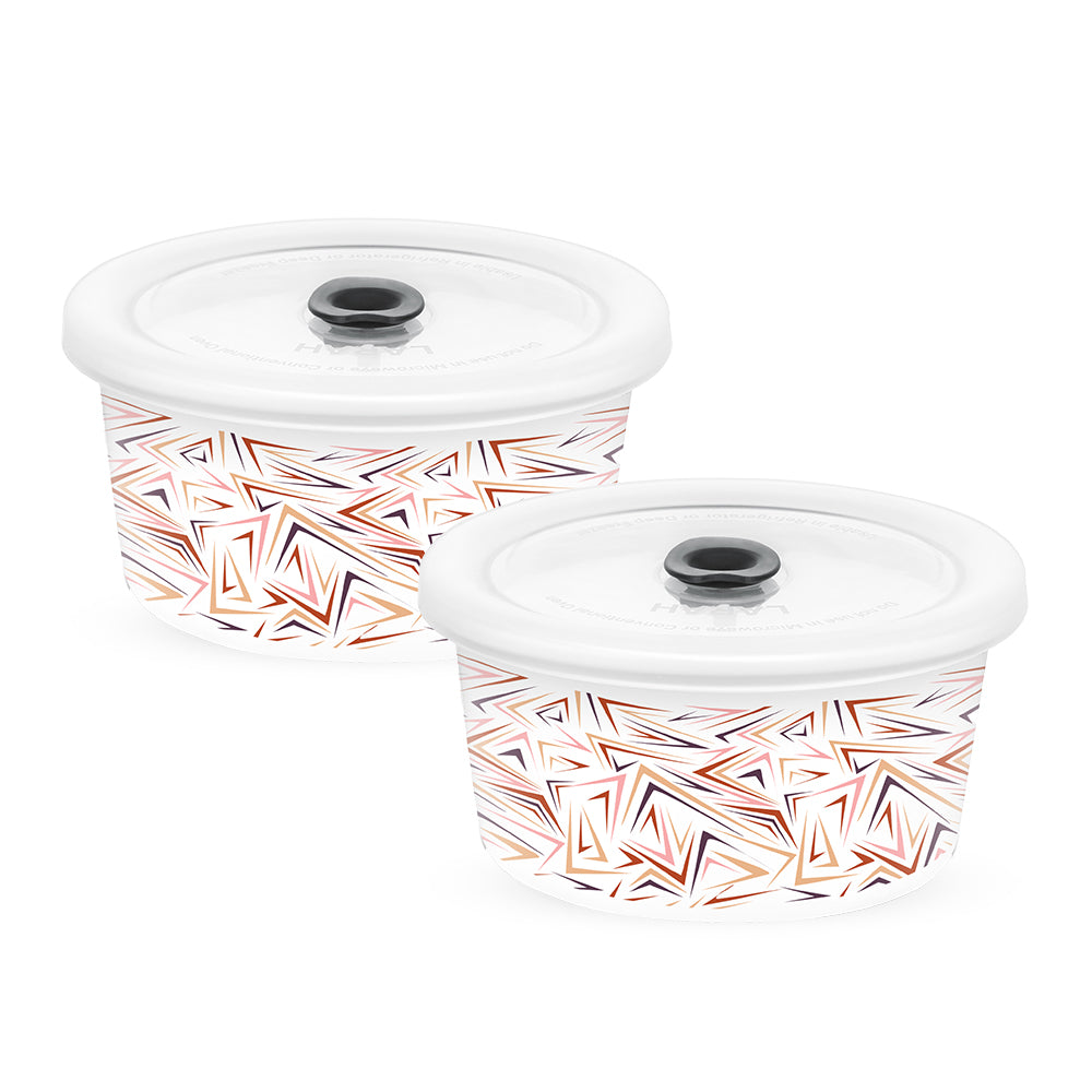 Larah Comet Storage Bowl Set, 400ml x 2 - Image 2