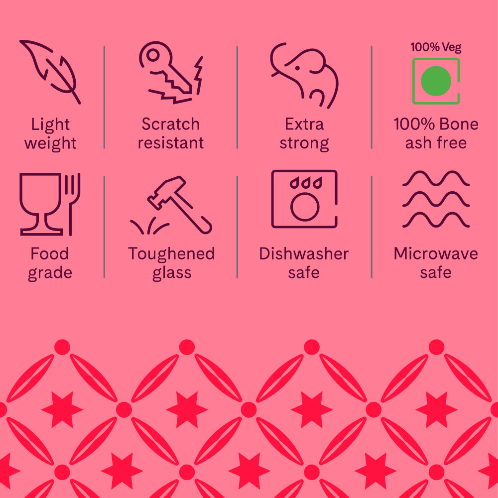 Larah Comet Storage Bowl Set, 400ml x 2 - Image 8