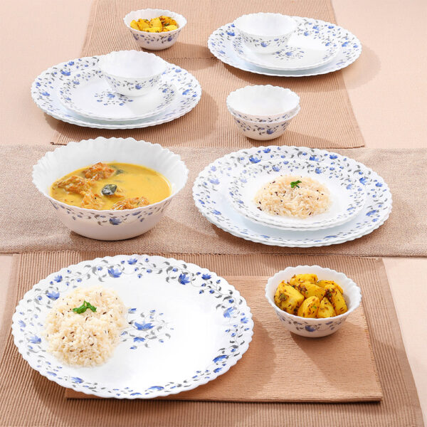 Larah Helena Dinner Set, 19 pc