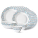 Larah Weave Dinner Set, 19 pc