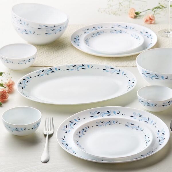 Larah Skyleaf Dinner Set, 21 pc