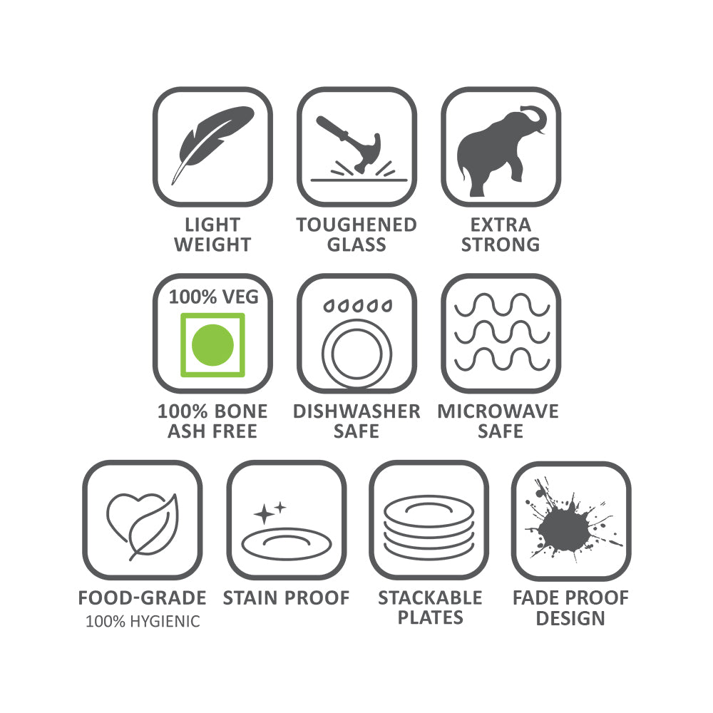 Larah Twilight 6 pc Veg Bowl - Image 6