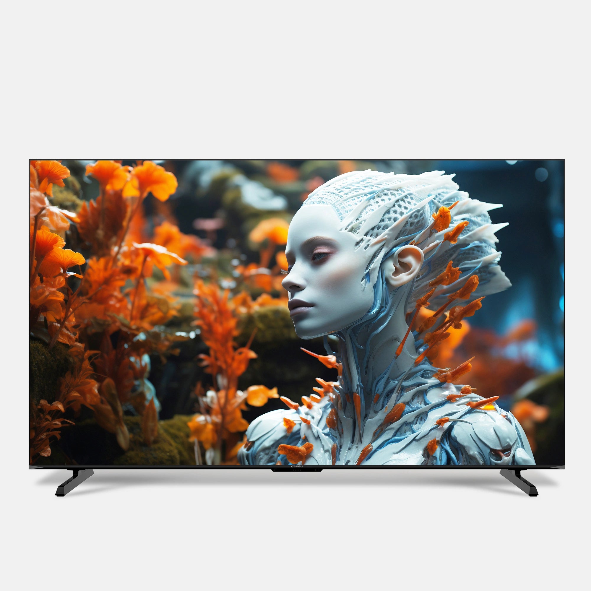 Sansui 254 cm (100) 4K Smart TV with QLED+ Display, Google TV with Dolby Vision, Dolby Atmos & 120 Hz Refresh Rate (JSW100GSQLEDFF)