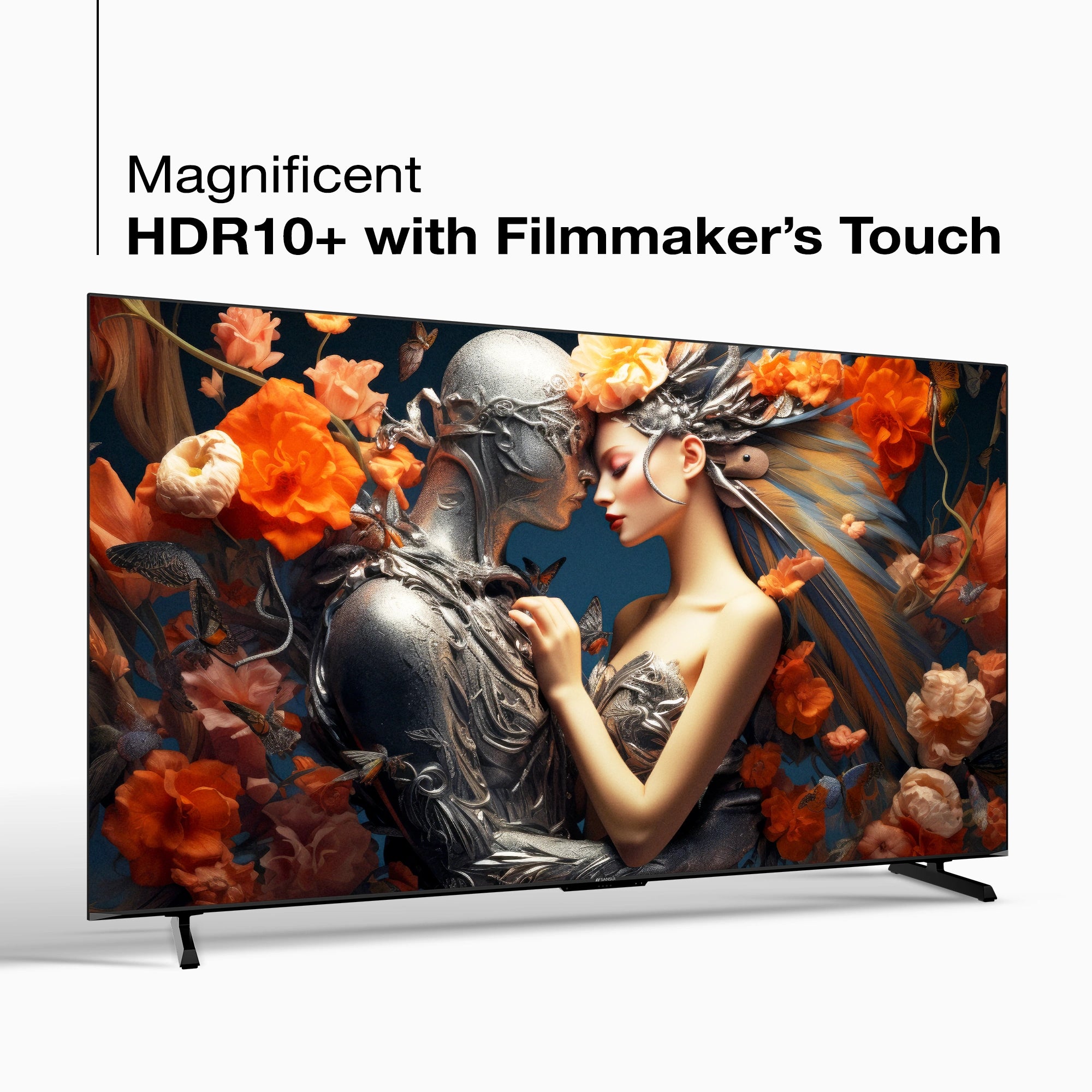 Sansui 254 cm (100) 4K Smart TV with QLED+ Display, Google TV with Dolby Vision, Dolby Atmos & 120 Hz Refresh Rate (JSW100GSQLEDFF) - Image 3