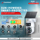 Consistent 4G Solar CCTV PTZ Camera with 16X Optical Zoom (CT-CM-6MLPTHX)