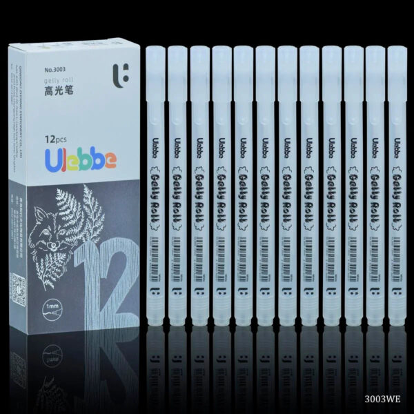 Gelly Roll Ball Pen White (Contain 1 pen)