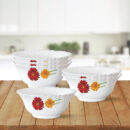 Larah Zinnia Veg Bowl Set, 6 pc