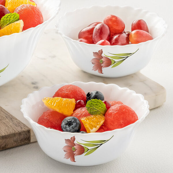 Larah Red Iris Pudding Set, 5 pc (Mini)