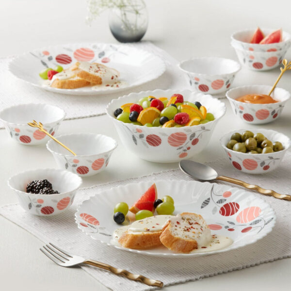 Larah Dahlia Dinner Set 13 pc