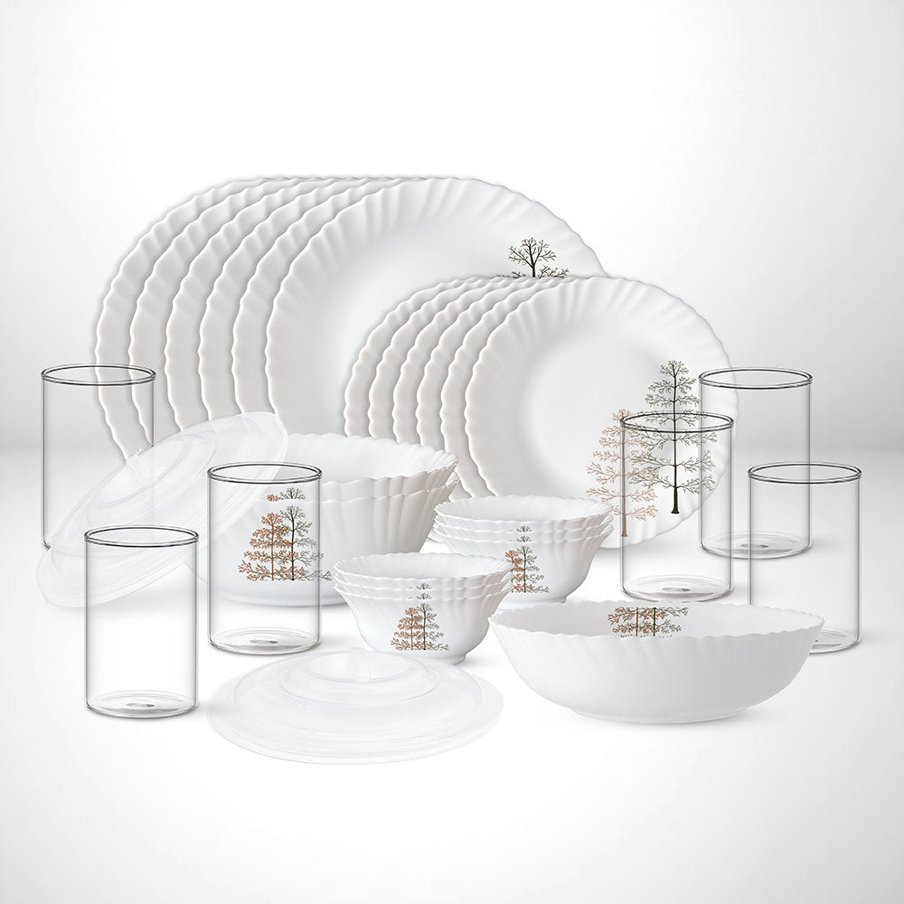Larah Pine Dinner Set, 23 pc - Image 10