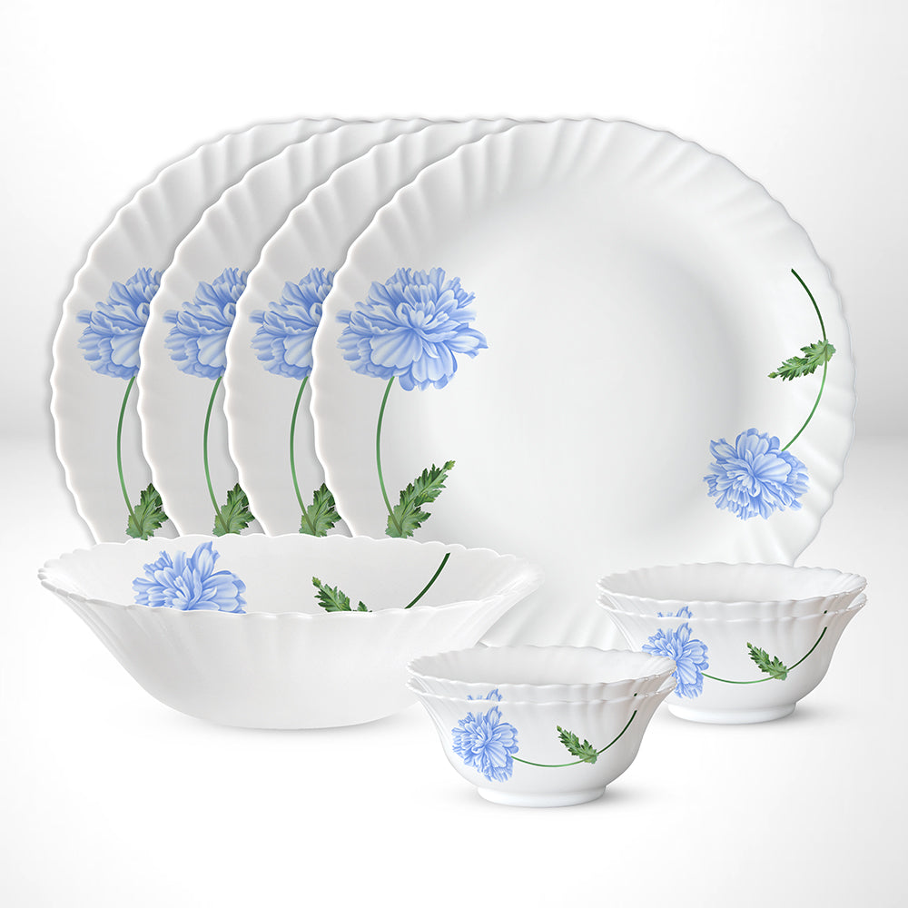 Larah Blue Mist Dinner Set, 9 pc - Image 10