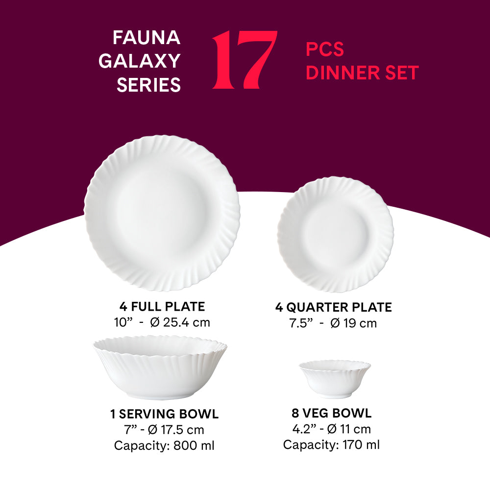 Larah Fauna Dinner Set 13 pc - Image 10