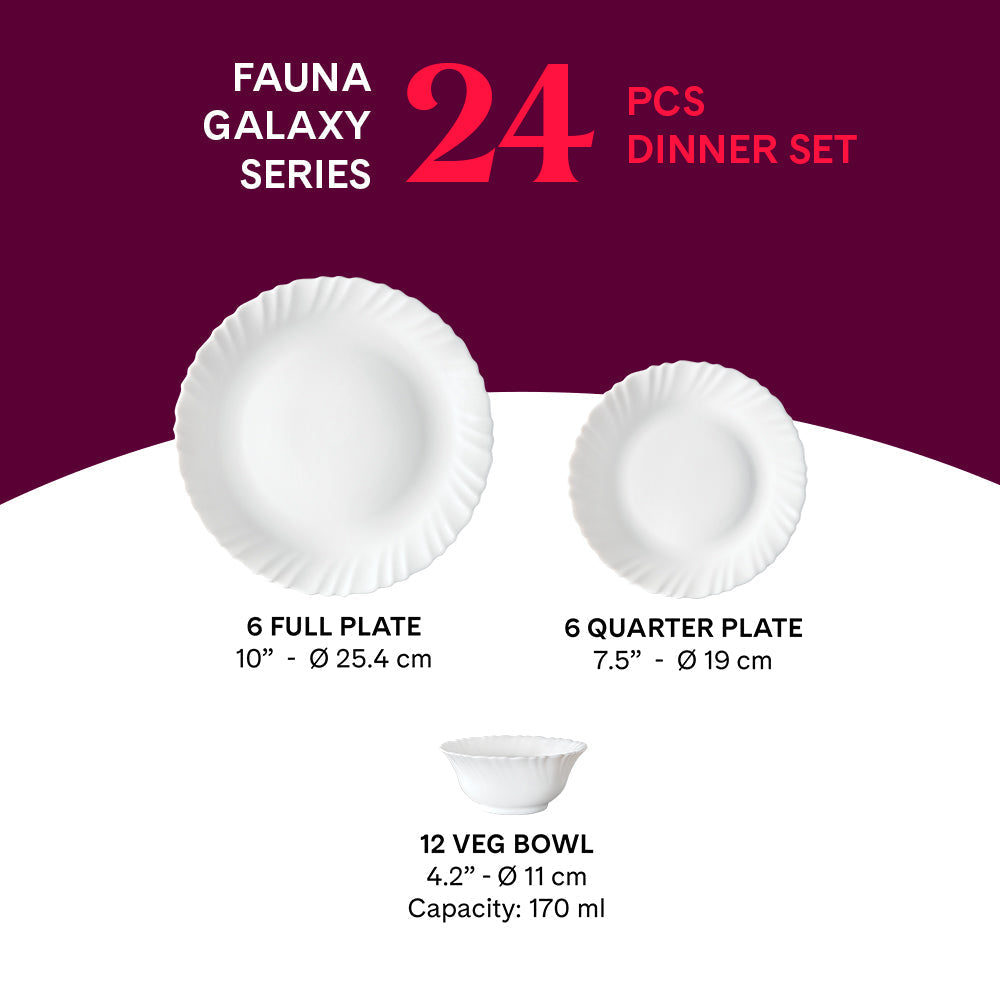 Larah Fauna Dinner Set 13 pc - Image 14