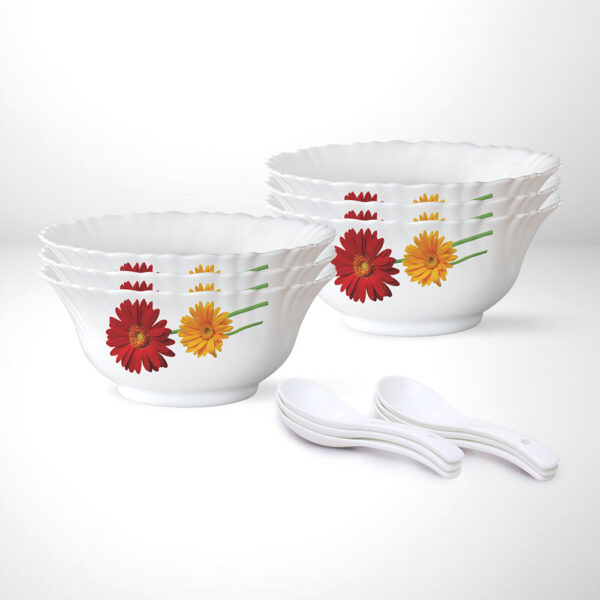 Larah Zinnia Soup Bowl Set