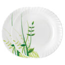Larah Green Herbs Noodle / Soup Plate Set, 2 pc