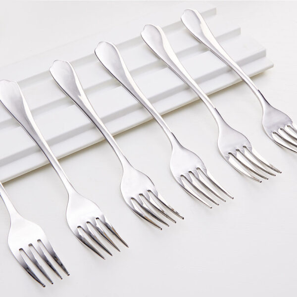Borosil Eva Dinner Fork, Set of 6-18 cm