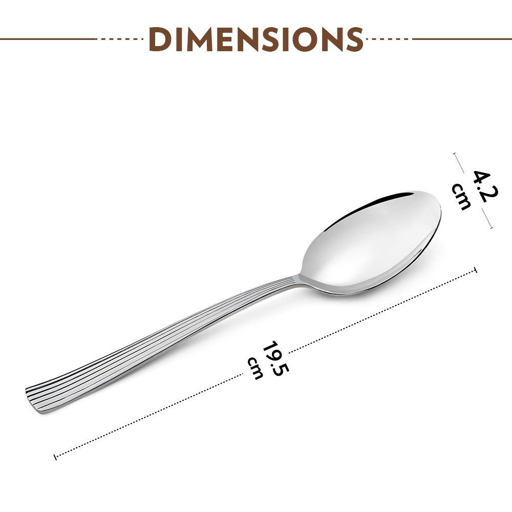 Vintage Dinner Spoon Set - Image 3