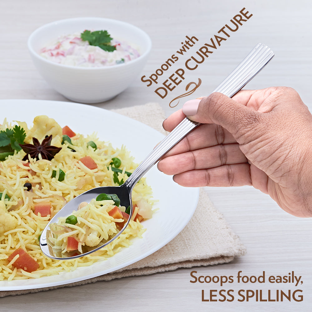 Vintage Dinner Spoon Set - Image 5